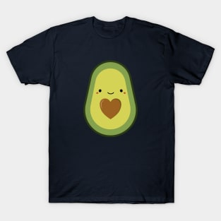 Cute and kawaii foodie avocado T-Shirt